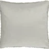 Dekokissen silber Polyester B/L: ca. 45x45 cm