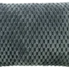Dekokissen Wabe anthrazit Polyester B/L: ca. 70x50 cm
