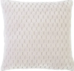 Dekokissen Wabe beige Polyester B/L: ca. 45x45 cm