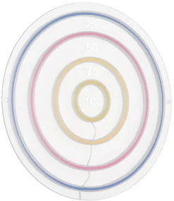 Dekoleuchte Dartscheibe D: ca. 46 cm