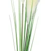 Deko-Pflanze creme Kunststoff B/H/L: ca. 5x107x5 cm