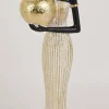 Dekorationsartikel gold Kunststoff H: ca. 30,5 cm