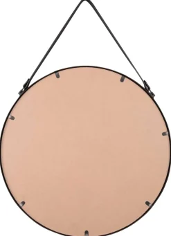 Dekorspiegel Delia schwarz D: ca. 55 cm