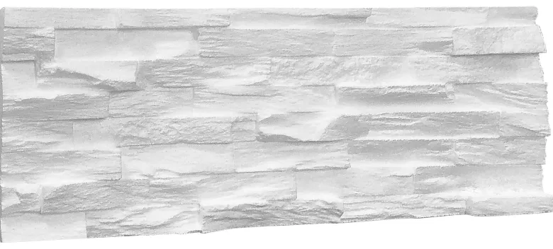 Dekorstein weiß B/L: ca. 18,7x54,7 cm
