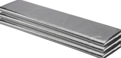 Dekostoff Lamee silber B: ca. 150 cm