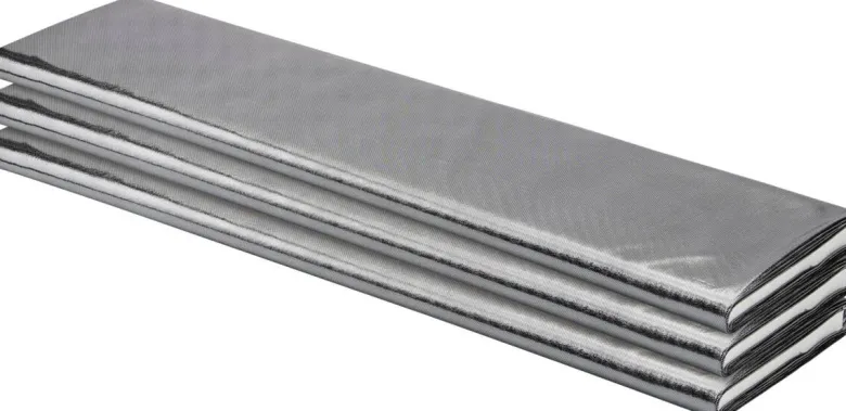 Dekostoff Lamee silber B: ca. 150 cm