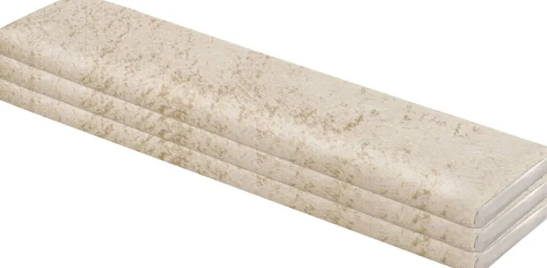Dekostoff Pannesamt beige B: ca. 150 cm