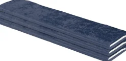 Dekostoff Pannesamt blau B: ca. 150 cm