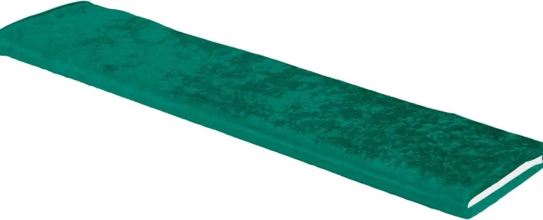 Dekostoff Pannesamt grün B: ca. 150 cm