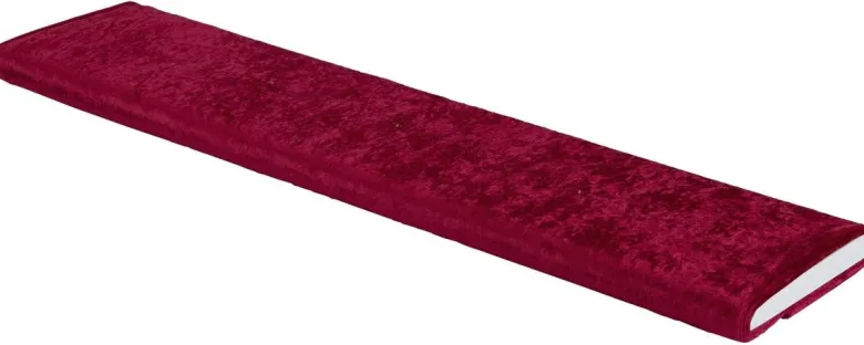 Dekostoff Pannesamt rot B: ca. 150 cm