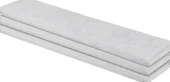 Dekostoff Pannesamt weiß B: ca. 150 cm