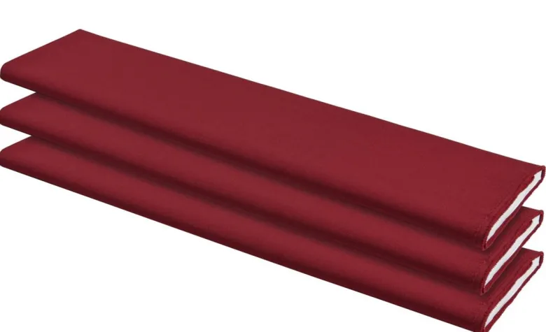 Dekostoff Satinette rot B: ca. 145 cm