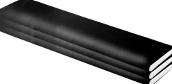 Dekostoff Satin schwarz B: ca. 145 cm