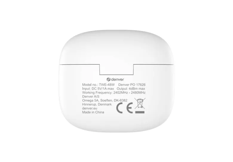 Denver Bluetooth-KopfhörerTWE-48W weiß