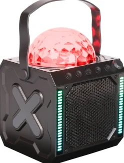 Denver Bluetooth-Party-LautsprecherBTM-618 BTM-618 schwarz B/H/T: ca. 17x22x16 cm
