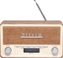 Denver DAB+ Radio DAB-18LW hellbeige