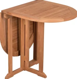 deVries Balkontisch Woodie natur Teakholz B/H/L: ca. 60x75x120 cm