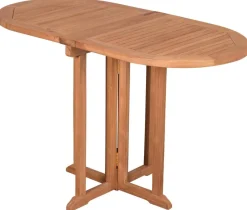 deVries Balkontisch Woodie natur Teakholz B/H/L: ca. 60x75x120 cm