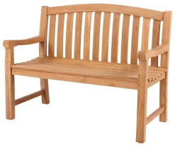 deVries Gartenbank Woodie braun Teakholz B/H/T: ca. 120x94x57 cm
