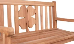deVries Gartenbank Woodie natur Teakholz B/H/T: ca. 120x89x60 cm