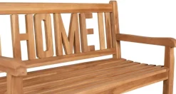 deVries Gartenbank Woodie natur Teakholz B/H/L: ca. 60x89x120 cm