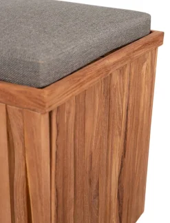 deVries Schatulle teak Teakholz B/H/L: ca. 45x50x45 cm