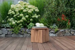 deVries Schatulle teak Teakholz B/H/L: ca. 45x50x45 cm