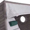deVries Strandkorb PURE Wave XL grey Des. 484 grau Kunststoff B/H/T: ca. 140x160x80 cm