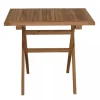 deVries Tisch Woodie natur Teakholz B/H/L: ca. 60x75x60 cm