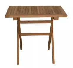 deVries Tisch Woodie natur Teakholz B/H/L: ca. 60x75x60 cm