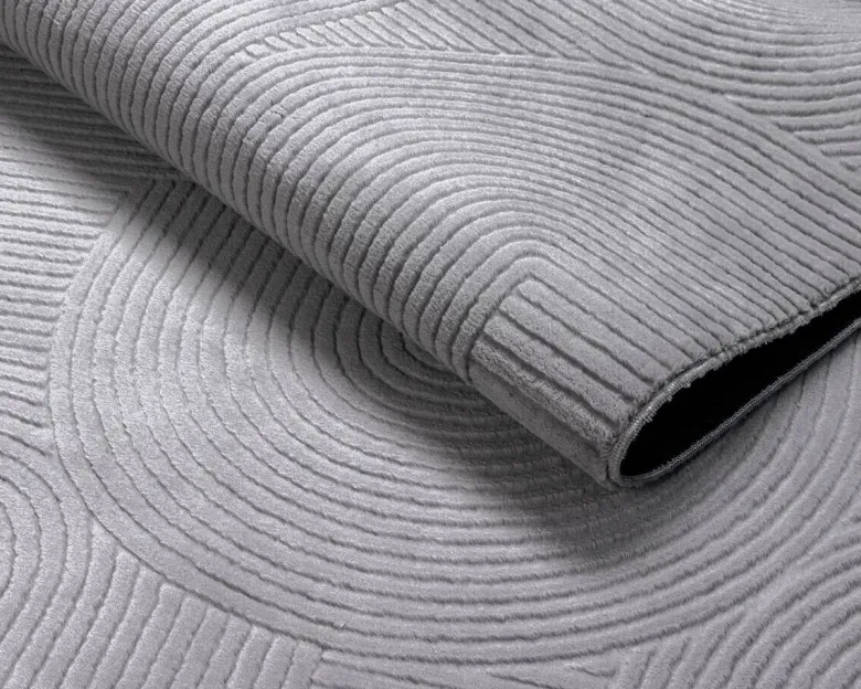 Dinarsu Teppich Stilo grau B/L: ca. 80x300 cm
