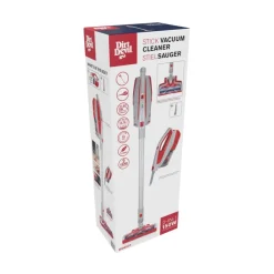 Dirt Devil Hand-/Stielstaubsauger DD9003 grau rot