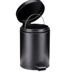 Dirt Devil Treteimer schwarz Edelstahl H/D: ca. 28x20,5 cm
