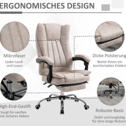 Drehstuhl 921-420 beige