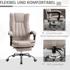 Drehstuhl 921-420 beige