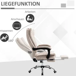 Drehstuhl 921-420 beige