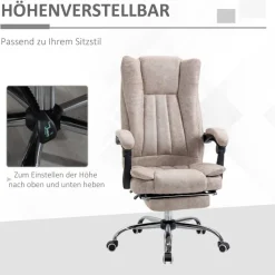 Drehstuhl 921-420 beige
