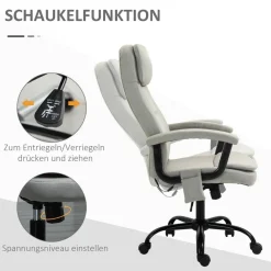 Drehstuhl 921-308BG beige