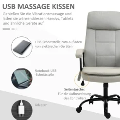 Drehstuhl 921-308BG beige