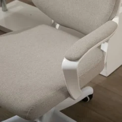 Drehstuhl 921-536BG beige weiß