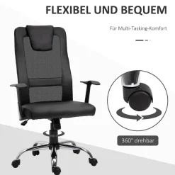 Drehstuhl 921-141BK schwarz