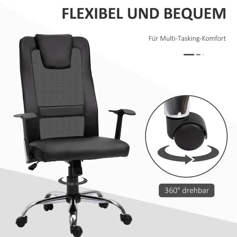 Drehstuhl 921-141BK schwarz