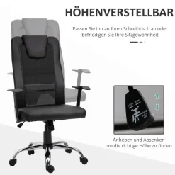 Drehstuhl 921-141BK schwarz