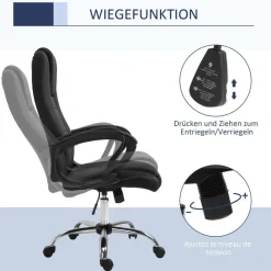 Drehstuhl 921-265BK schwarz