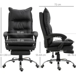 Drehstuhl 921-335BK schwarz
