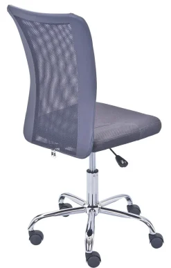 Drehstuhl Bonnie grau Kunststoff Metall
