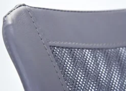 Drehstuhl Bonnie grau Kunststoff Metall