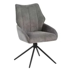Drehstuhl Cali anthrazit Webstoff B/T: ca. 57x61 cm