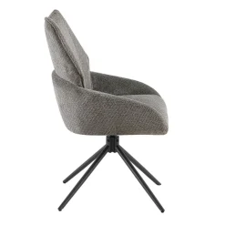 Drehstuhl Cali anthrazit Webstoff B/T: ca. 57x61 cm