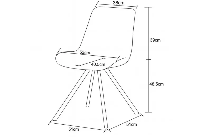 Drehstuhl EMILIA, 2er Set creme Webstoff B/H/T: ca. 52x85x61 cm